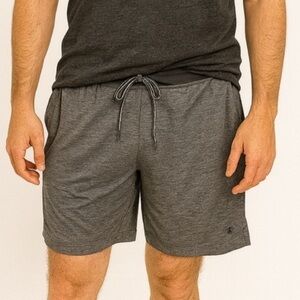 Apana Men’s Gray Athletic Training Shorts Size M
